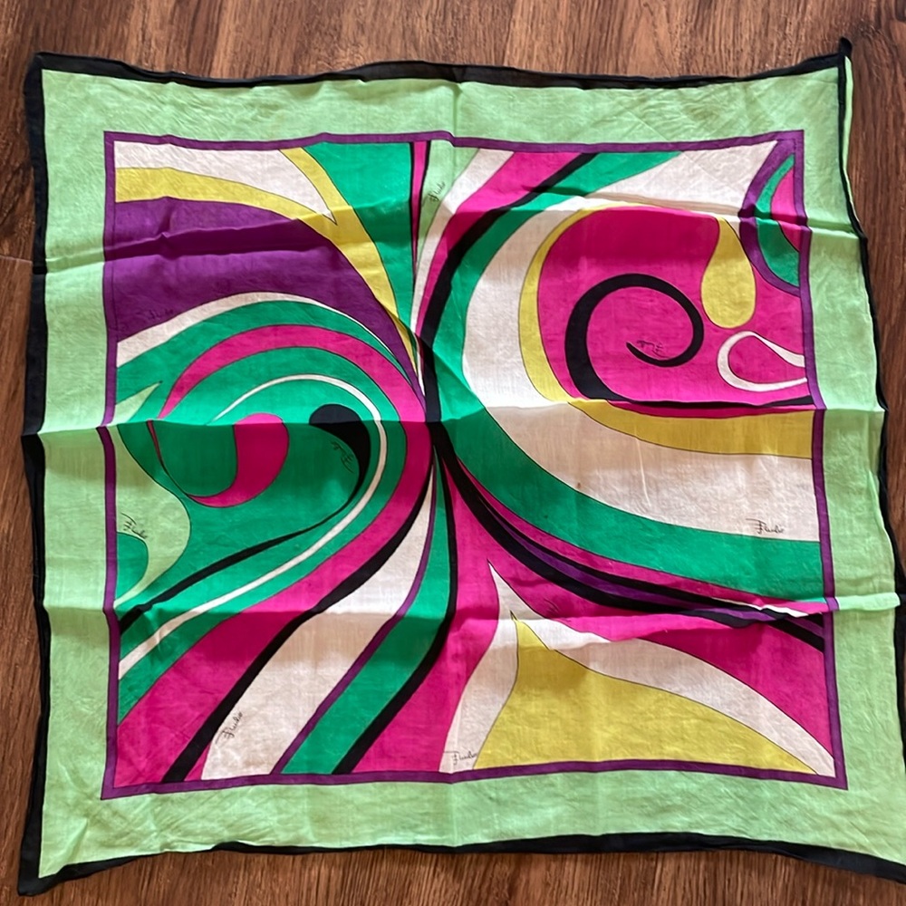 Emilio Pucci Handkerchief Scarf